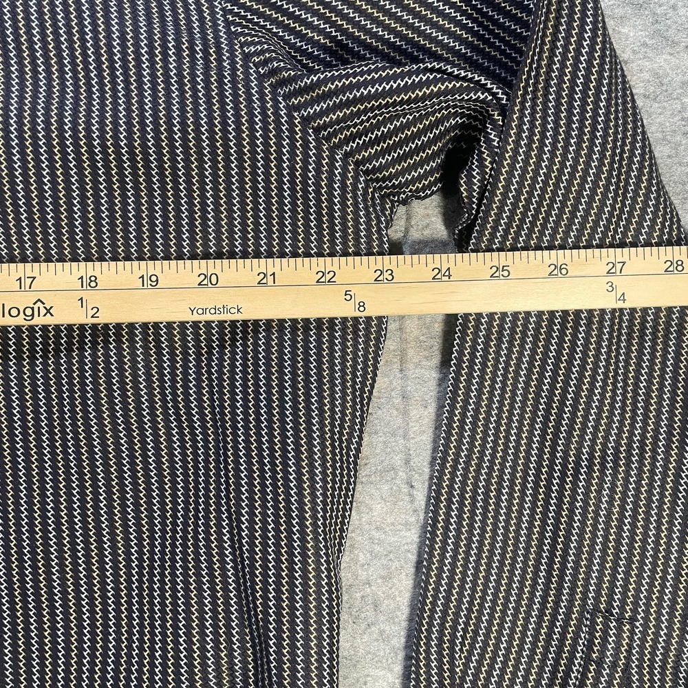 Hugo Boss Shirt Mens Xl Geometric Pattern Long Sleeve Button Up Dress Shirt View 6